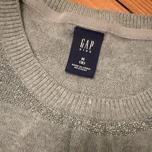 GAP Silver and Gray Mini Dress